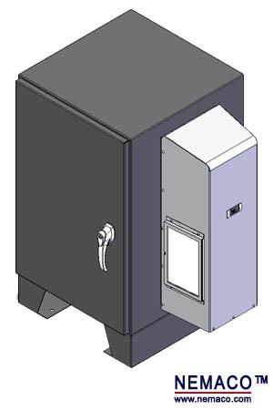 Air condition NEMA 3r cabinets enclosures Nemaco design